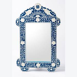 Decorative Handmade Bone Inlay <b>Mirror</b> <b>Frame</b> Elegant Wall <b>Mirror</b> For Premium Interior Styling Solutions - Product Image 6