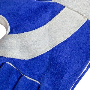 Gants de sécurité en cuir de vachette pleine fleur avec paume renforcée, résistants à la chaleur et ignifuges, usage intensif pour la lutte contre les incendies, la cuisson au four et la boulangerie - Product Image 5