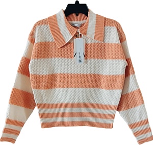 Suéter de nuevo diseño para mujer, suéter grueso de talla grande para invierno con cuello levantado, diseño de abrigo Delgado holgado - Product Image 2