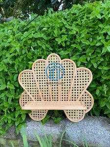 Boho Rattan Shell <b>Floating</b> <b>Wall</b> <b>Shelf</b> Charming Baby Nursery Decor Handmade Children's Bedroom Display <b>Shelf</b> Vietnam Supplier - Product Image 4