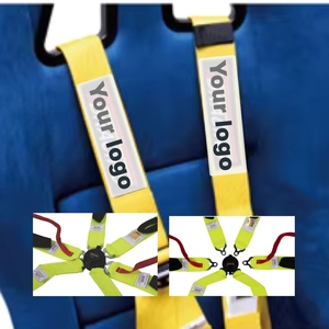 Arnés Homologado por la FIA para Pilotos TBRACING, Logotipo Personalizado, Proveedor OEM ODM, Ajuste Ergonómico a la Cadera y Ajuste del Cinturón de Seguridad - Product Image 3