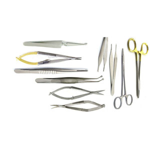 Kit d'instruments de base pour micro-chirurgie ophtalmique, rétracteurs de paupières, ensemble de 22 pièces, chirurgie plastique, haute qualité - Product Image 3