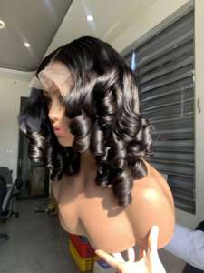 Perruque magique rebondissante Extension de cheveux humains en cheveux vierges bruts alignés sur les cuticules vietnamiennes de haute qualité - Product Image 5