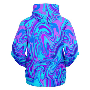 Sweat à capuche en tissu jersey pour homme avec poche, séchage rapide et respirant, 100% polyester, impression par sublimation personnalisable - Product Image 3