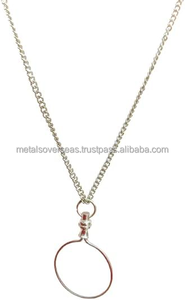 Loupe Collier Moderne en Laiton Poli de Haute Qualité 10X avec Chaîne, Pendentif Loupe de Poche, Logo Personnalisé, Vente en Gros - Product Image 3