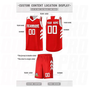 Nouvel ensemble maillot et short de basketball pour homme, design OEM, grande taille, séchage rapide, sublimé, vente chaude - Product Image 4