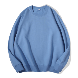 Solid Pattern Oversized Embroidered Jumper Sweatshirts High Weight Streetwear Crewneck <b>Hoodie</b> Winter Essentials <b>for</b> Couples - Product Image 6