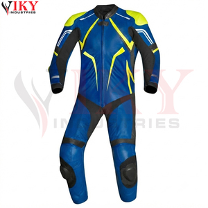 Traje de Motociclismo Personalizado de Cuero Genuino para Carreras, Marca Alpinestar Dainese - Product Image 2