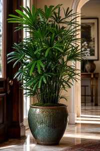 Modern Luxury Brass Flower Pot Round Fluted Ribbed <b>Gold</b> <b>Planter</b> for Indoor Home Decor - Product Image 5