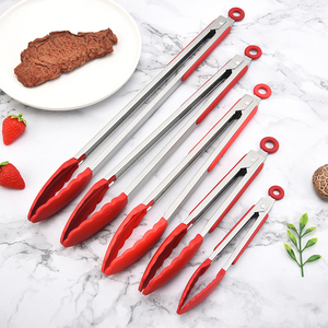 Pinzas de silicona de alta calidad para freír al aire, cocinar, hornear, asar, servir y un rendimiento seguro en la cocina. - Product Image 6