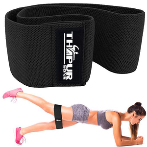 Custom Fabric Heavy Duty Eco-Friendly Resistance <b>Bands</b> Set for Sports Fitness Yoga Glute Training Home <b>Workout</b> Home Gym Exercise - Product Image 1