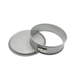 Molde redondo para pastel de 26.6 cm (10.4 pulgadas) con base desmontable, revestimiento antiadherente duradero para hornear pasteles. - Product Image 2