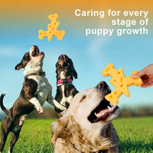 Nouveau design, jouets à mâcher durables en TPE pour chiens, saveur fromage, nettoyeur de dents molaires, balles en caoutchouc pour chats - Jouets à mâcher pour animaux de compagnie, cadeau - Product Image 5