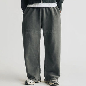 Premium Acid Wash <b>Trouser</b> For Men Soft Fabric Comfortable Fit Ideal For Casual Wear Street Style And Daily Outfits - Product Image 2