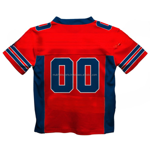 High Quality Custom Printed Personalized Team's Number Name Embroidered American Football Jersey - Product Image 2