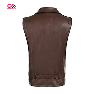 เสื้อกั๊กหนังผู้ชายขายดีที่สุด ออกแบบเองได้ ระบายอากาศ กันน้ำ ไซส์ใหญ่ ป้องกันรังสียูวี แห้งเร็ว ไม่มีแขน คุณภาพสูง ราคาประหยัด - Product Image 3