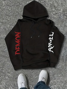 Custom Logo Heavyweight Half Zip Hoodie <b>Thick</b> <b>Fleece</b> Cotton Sweatshirt for Men OEM Supplier - Product Image 1
