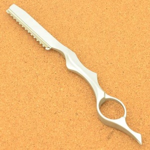High Quality Stainless Steel <b>Razors</b> <b>Single</b> <b>Blade</b> Men's Daily Shaving Barber <b>Razors</b> With Plastic Handle - Product Image 5