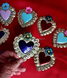 Decoración del hogar colgante Charistmas plateado Corazón y Cruz encanto collar mujeres ajustable personalización gargantilla joyería - Product Image 6