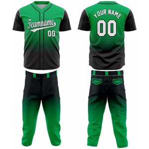 Fabricant d'uniformes de baseball en gros avec design personnalisé, proposant des maillots et des pantalons d'équipe sur mesure pour les entraînements et les matchs - Product Image 1