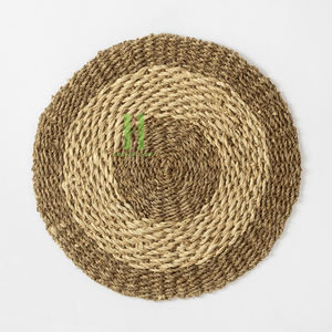 Eco Friendly Seagrass Charger <b>Plate</b> Table Accessories <b>Mats</b> Pads Home Decoration Classic Style Wholesale From Vietnam - Product Image 1