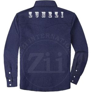 Camisa de manga larga resistente al fuego NFPA 2112 / CAT 2, fabricante de camisas Henley FR, camisa de manga larga ignífuga resistente al fuego. - Product Image 6