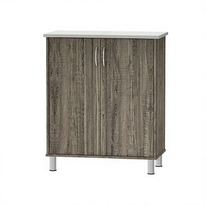 Modern 2104 Multi Use <b>Kitchen</b> <b>Storage</b> Cabinet Wood Double Door Pantry Sideboard Buffet Console <b>Cupboard</b> Organizer - Product Image 2