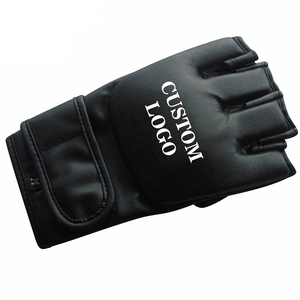 ถุงมือ MMA สีดำ คุณภาพสูงสุด ราคาขายส่ง สำหรับกีฬาต่อสู้ พิมพ์โลโก้ตามสั่ง วัสดุ PU สำหรับฤดูหนาว REBIRTH ATHLETICS - Product Image 4