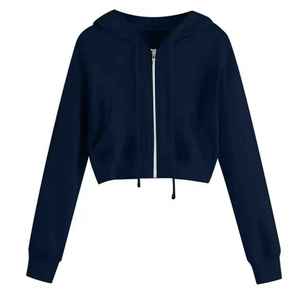 Nouveauté 2026 – Sweat-shirts à capuche d'été pour femmes, manches longues, en polyester et coton, respirants et écologiques, coupe classique – Vente en gros - Product Image 2