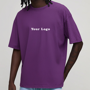 Camiseta de hombre de alta calidad con logo impreso en serigrafía personalizada, 100% algodón grueso (210g), ecológica, camiseta de hombre con logo personalizado. - Product Image 1