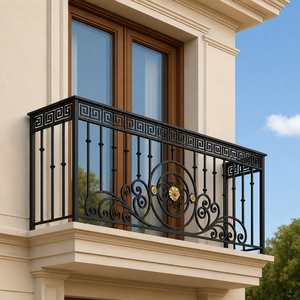 Transform Your Outdoor Space with Elegant <b>Iron</b> Balcony Railing Styles Built for Superior Durability and Architectural Charm - Product Image 2