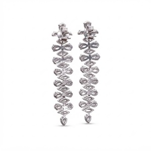 Wholesale DEF Color VS VVS Clarity IGI Certified Pear & Marquise Lab Grown Diamond 10K 14K 18K Solid Gold Wedding <b>Stud</b> <b>Earrings</b> - Product Image 4