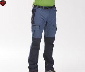 Pantalon de randonnée pour homme, doublé polaire, imperméable, respirant, pour trekking en plein air, avec genoux renforcés et plusieurs poches - Product Image 1