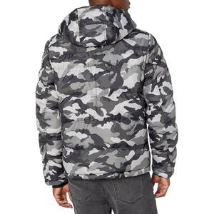 Warm Men Samavia Waterproof Pullover Thick Quilted <b>Padded</b> Soft Shell Cotton Lined Eco-Friendly Crew <b>Neck</b> Outdoor Summer Stylish - Product Image 5