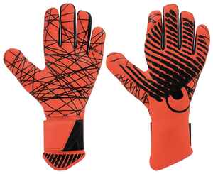 Guantes de Portero de Cuero de Estilo Moderno, Transpirables, Color Negro, Alta Calidad de Roziv Sports - Product Image 2