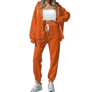 Custom Full-Length Zipper Fly Tracksuit – Premium <b>Athletic</b> Sportswear Set for Training, Running, Gym & Casual Wear For Women - Product Image 1