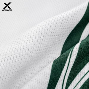 เสื้อซอฟต์บอลพิมพ์ลายตามสั่ง XSC คอวี ระบายอากาศได้ดี ผลิตจากโพลีเอสเตอร์ ชุดทีมสำหรับผู้ใหญ่ แบบยูนิเซ็กซ์ แขนสั้น - Product Image 4