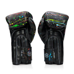 Gants de boxe Fairtex les plus vendus, personnalisés, 100 % cuir véritable, fermeture auto-agrippante, pour Muay Thai, sparring adulte et arts martiaux - Product Image 3
