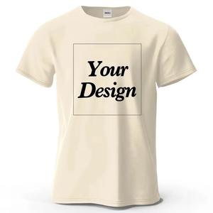 Camiseta de algodón de color sólido para hombre, cuello redondo, estampado sólido, impresión digital de alta calidad, camisetas 100% algodón para hombre, camisetas casuales. - Product Image 2