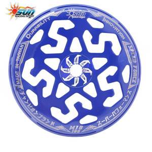 SUN Racing Nouveau Tambour d'embrayage en acier bleu MO100-CVT011 Fabriqué à Taïwan Performances fiables et durables Système CVT pour scooter MIO100 - Product Image 1