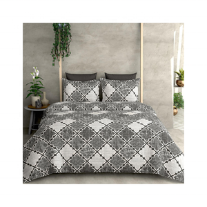 Handmade 100% Cotton Grey Embroidered <b>Bedspread</b> 240gsm Soft Feel Jacquard Printed Queen <b>King</b> <b>Sizes</b> Dropshipping Available Hotels - Product Image 1