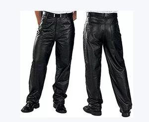 Pantalones de Cuero para Hombre, Último Estilo, Tela de Lona Ligera, Color Personalizado, Mejor Calidad, Precio Bajo - Product Image 3