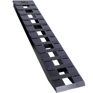 Rampe di Carico Universali Resistenti 183 cm x 36 cm per Moto, Trattori, ATV/UT, Capacità 4000 kg, 1 Paio con Ganci di Fissaggio Superiore - Product Image 2