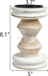 Bougeoir en bois personnalisé d'approvisionnement d'usine pour une décoration intérieure personnalisée et unique aux meilleurs prix de l'Inde - Product Image 4