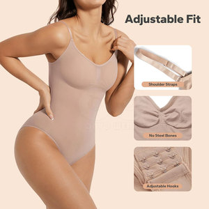 Servicio OEM al por mayor: Traje moldeador de cuerpo para mujer, el mejor diseño, ligero y transpirable, hecho en Pakistán. - Product Image 5