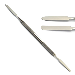 Espátula de Cera Dental de Acero Inoxidable de Doble Cabeza para Mezclar Cera, Herramienta Profesional de Laboratorio Dental, Espátula de Cera de Doble Extremo para Tallar - Product Image 1