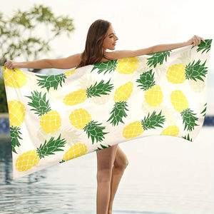 Toallas de Playa de Secado Rápido, Ecológicas, 100% Algodón Orgánico, con Diseño de Logotipo Personalizado de la Mejor Calidad, MOQ Bajo, para Usar Después de la Ducha - Product Image 2