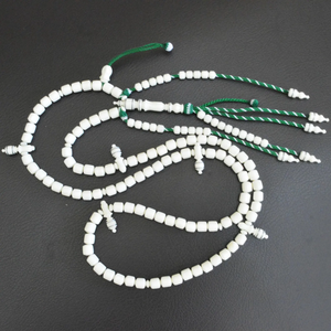 Rosario de hueso hecho a mano, cuentas de oración de calidad premium, Tasbih - Product Image 5