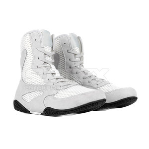 Zapatos de Boxeo Profesionales de Cuero para Hombre, Antideslizantes, Ligeros y de Alto Agarre, en Venta - Product Image 5