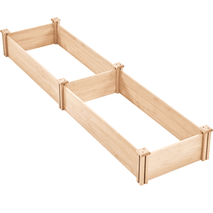 Bac à légumes surélevé en bois pour légumes, herbes et fleurs - Product Image 1